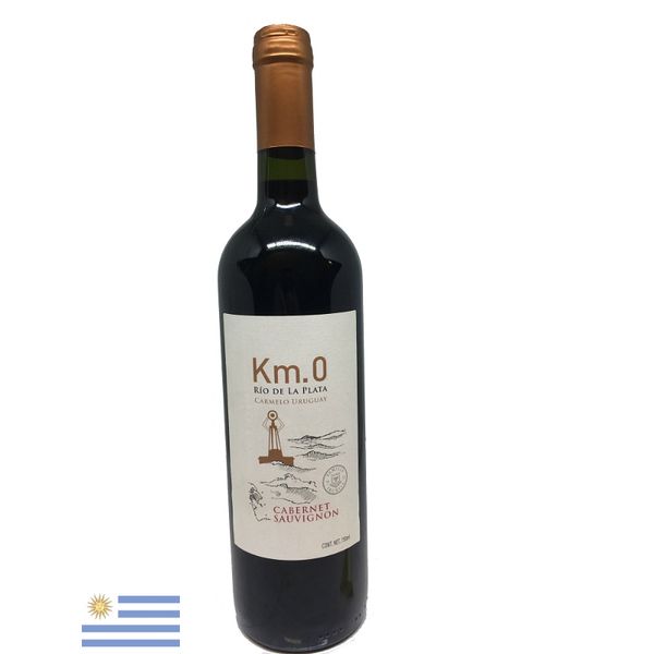 Vinho Uruguaio Tinto Km.0 Cabernet Sauvignon 750ml