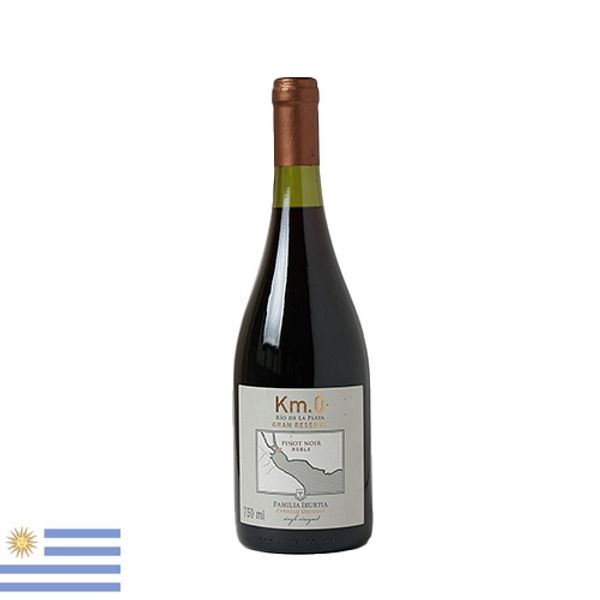 Vinho Uruguaio Tinto Km.0 Gran Reserve Pinot Noir Roble 750ml