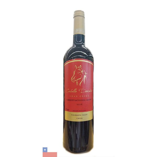 Vinho Chileno Tinto Caballo Dorado Gran Cuveé 750ml