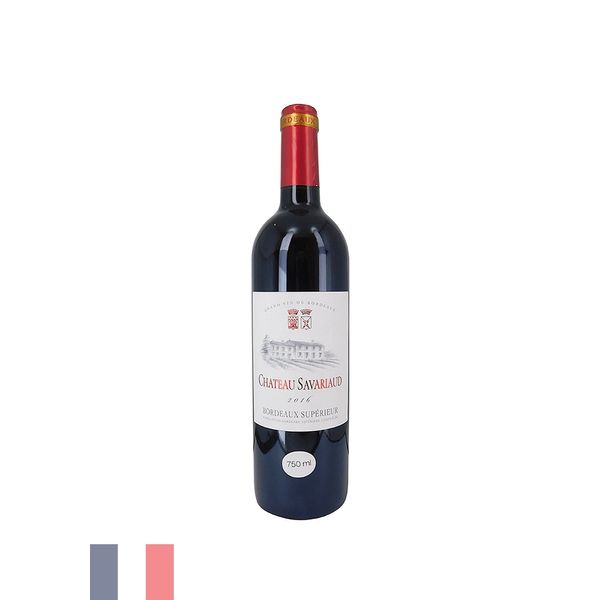 Vinho Francês Tinto Chateau Savariaud Bordeaux Supérieur 750ml