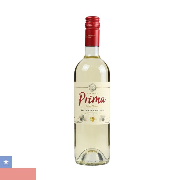 Vinho Chileno Branco Prima Reserva Sauvignon Blanc 750ml