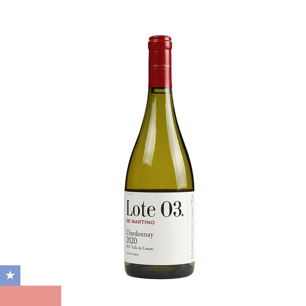 Vinho Chileno Branco De Martino Lote 03 Chardonnay 750ml