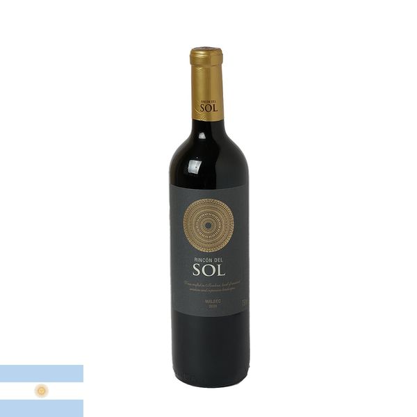 Vinho Argentino Tinto Rincón Del Sol Malbec 750ml