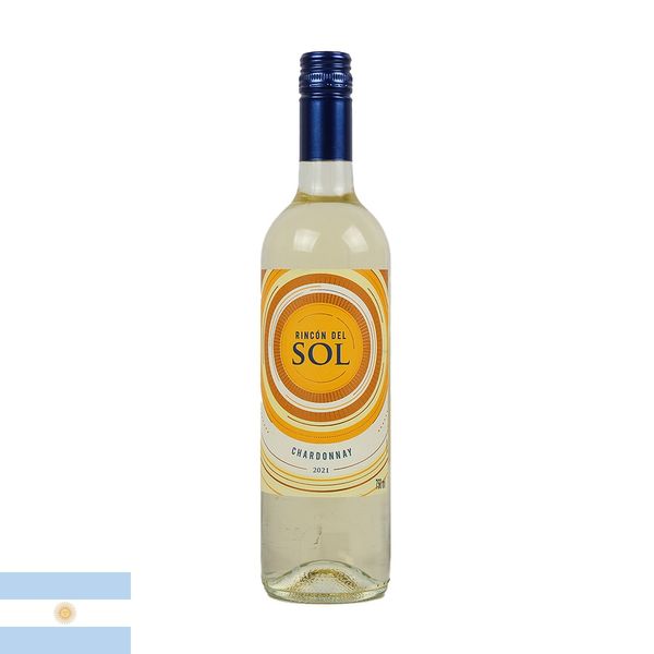 Vinho Argentino Branco Rincón Del Sol Chardonnay 750ml