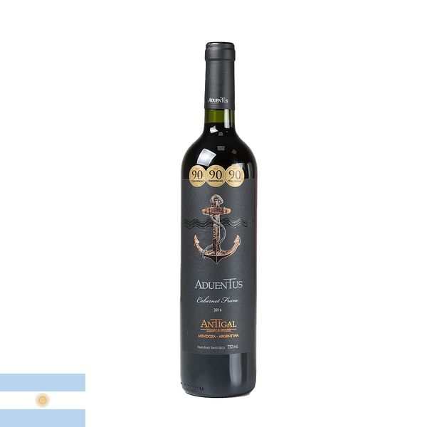 Vinho Argentino Tinto Adventus Cabernet Franc 750ml