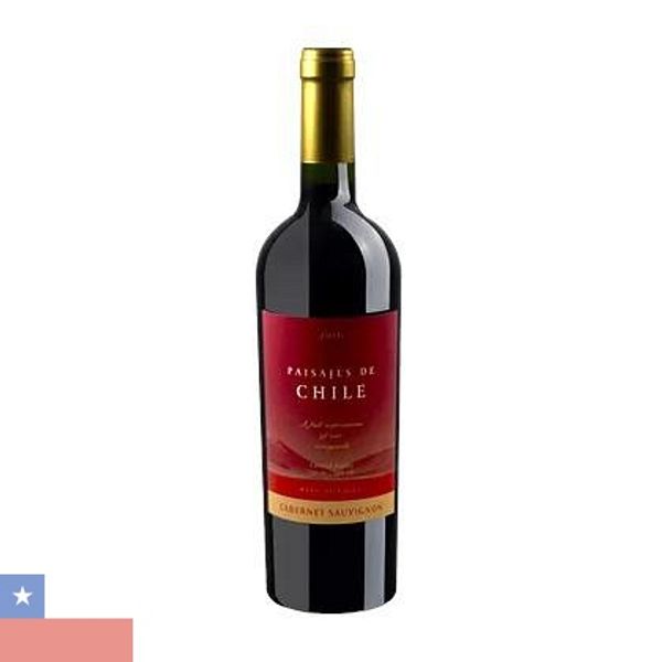Vinho Chileno Tinto Paisajes Cabernet Sauvignon Seco 750ml