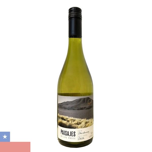 Vinho Chileno Branco Paisajes Los Andes Chardonnay 750ml