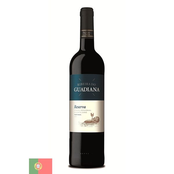 Vinho Portugues Tinto Ribeira Guardiana Reserva Blend 750ml