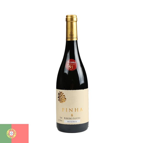 Vinho Portugues Tinto Pinha Ribeirão Santo Reserva Dão 750ml