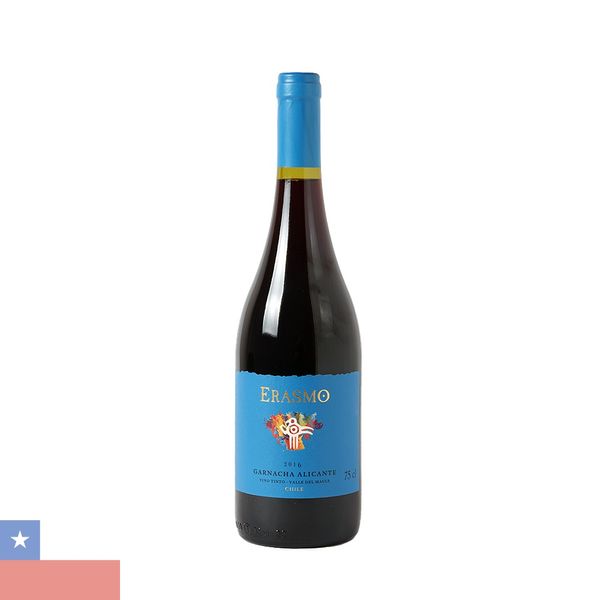 Vinho Chileno Tinto Erasmo Garnacha Alicante 750ml