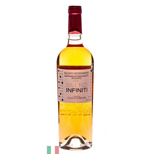 Vinho Italiano Rosé Silenzi Infinity Silenzi Negroamaro 750ml