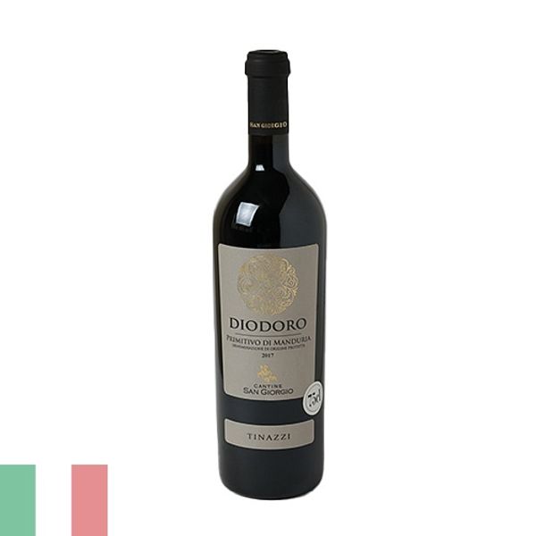 Vinho Italiano Tinto Diodoro Primitivo Di Manduria 750ml