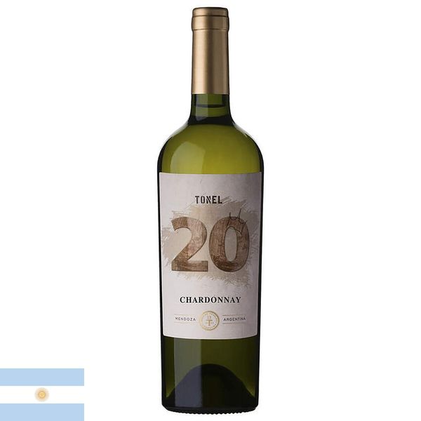 Vinho Argentino Branco Tonel 20 Chardonnay 750ml