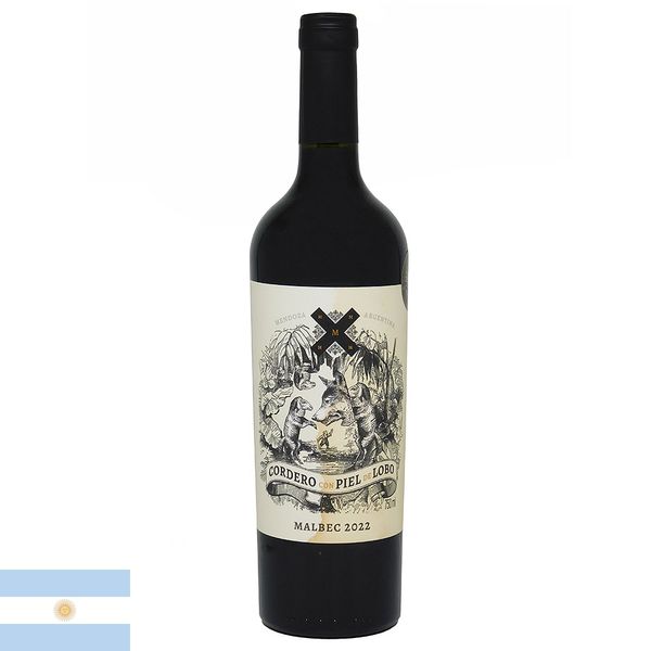 Vinho Argentino Tinto Cordero Con Piel De Lobo Malbec 750ml