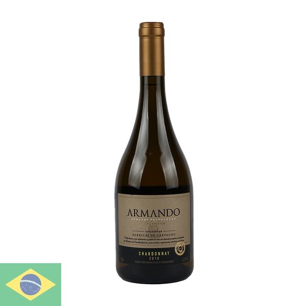 Vinho Nacional Branco Armando Memoria Chardonnay 750ml