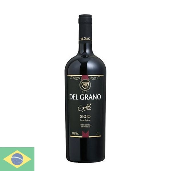 Vinho Nacional Tinto Seco Del Grano 1l