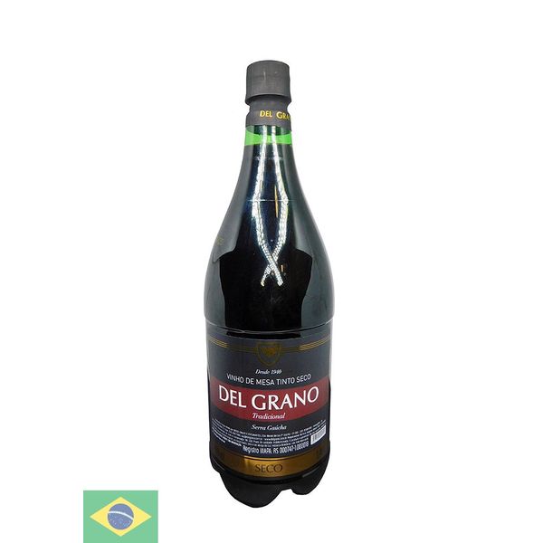 Vinho Nacional Tinto Seco Del Grano 1,48l