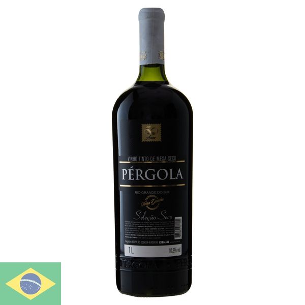 Vinho Nacional Tinto Seco Pérgola Blend 1l