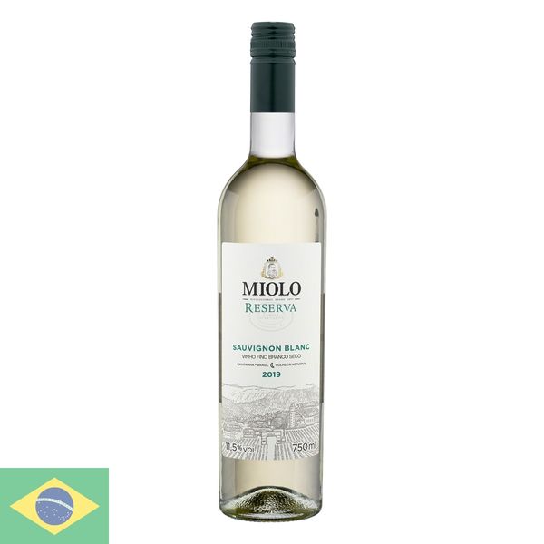 Vinho Nacional Branco Reserva Miolo Sauvignon Blanc 750ml