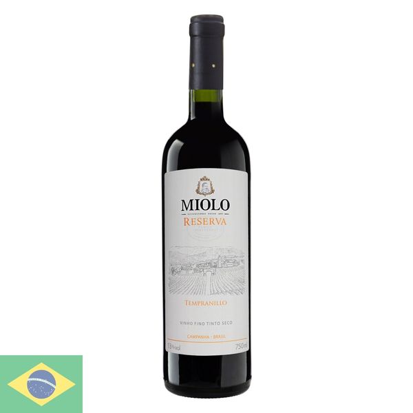 Vinho Nacional Tinto Miolo Reserva Tempranillo 750ml