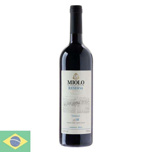 Vinho Nacional Tinto Reserva Miolo Tannat 750ml