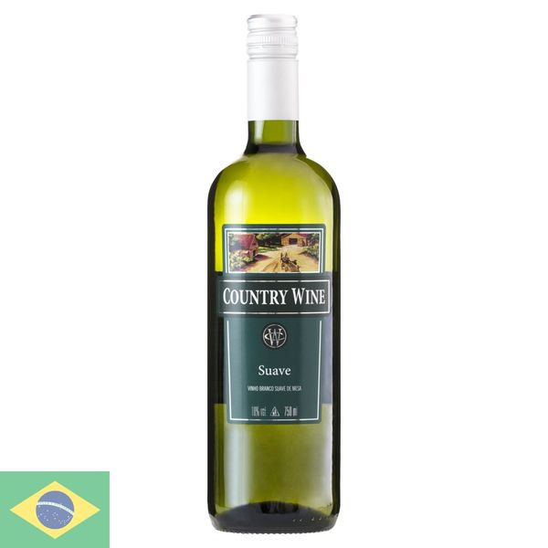 Vinho Nacional Branco Country Wine Kitchen Suave Blend 750ml