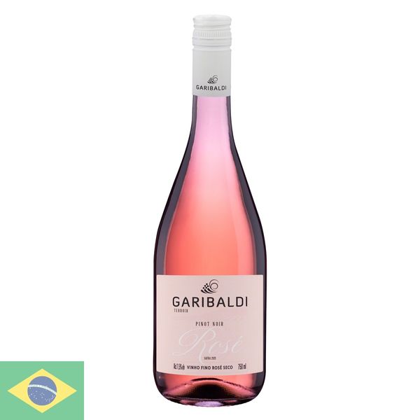 Vinho Nacional Rosé Garibaldi Seco Pinot Noir 750ml