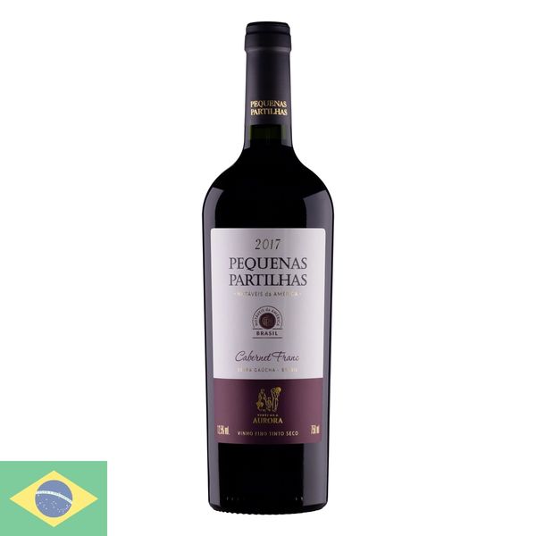 Vinho Nacional Tinto Pequenas Partilhas Cabernet Franc 750ml
