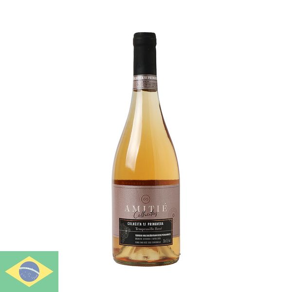 Vinho Nacional Amitié Tempranillo Rosé 750ml