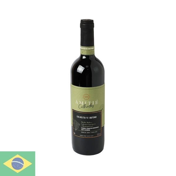 Vinho Nacional Tinto Amitié Blend 750ml