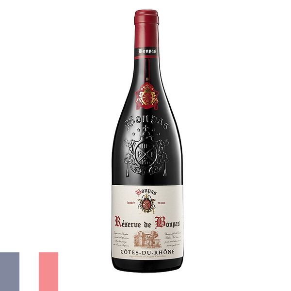 Vinho Francês Tinto Res Bonpas Cotés Du Rhone 750ml
