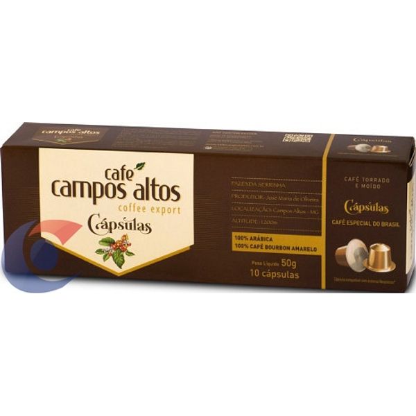 Café Campos Altos Especial Em Cápsula 50g Carone