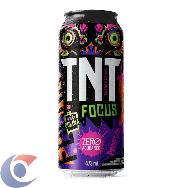 Energético Tnt Focus Zero Açúcar 437ml