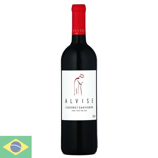 Vinho Nacional Tinto Seco Alvise Cabernet Sauvignon 750ml