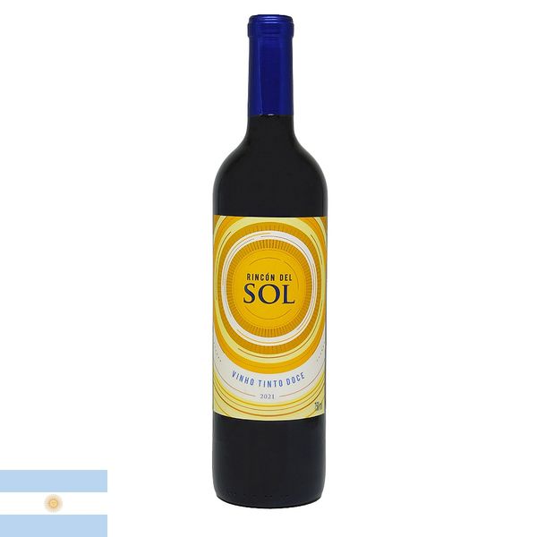 Vinho Argentino Tinto Rincón Del Sol Doce 750ml