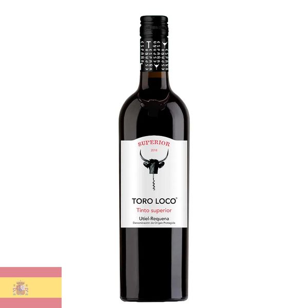 Vinho Espanhol Tinto Toro Loco Superior Utiel Requena 750ml