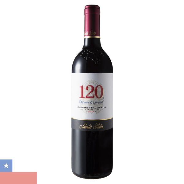Vinho Chileno Tinto Santa Rita 120 Cabernet Sauvignon 750ml