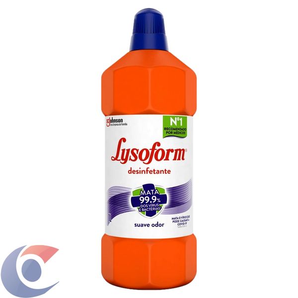 Desinfetante Lysoform Bruto Suave Odor 1l