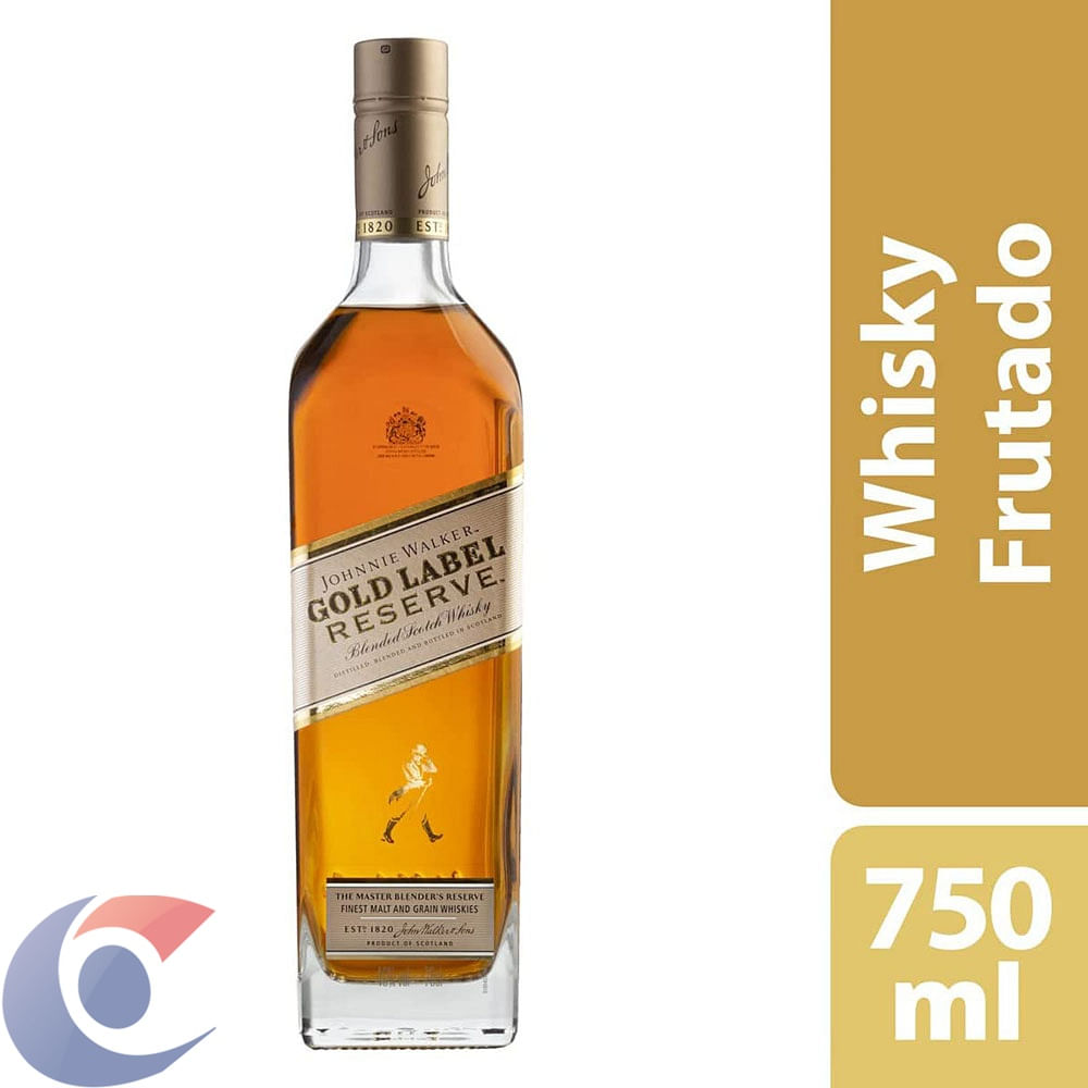 Whisky Johnnie Walker Gold Label Reserve Garrafa 750ml Carone