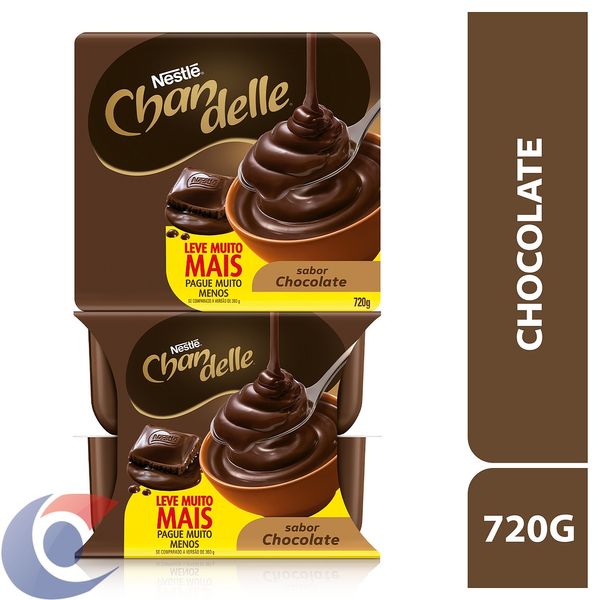 Sobremesa Chandelle Chocolate 720g