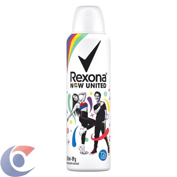 Desodorante Rexona Unissex Now United 150ml