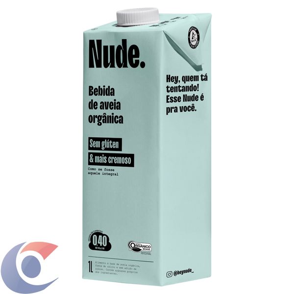 Bebida Aveia Nude Integral 1l