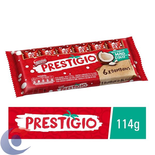 Chocolate Prestígio Ao Leite Flowpack 114g
