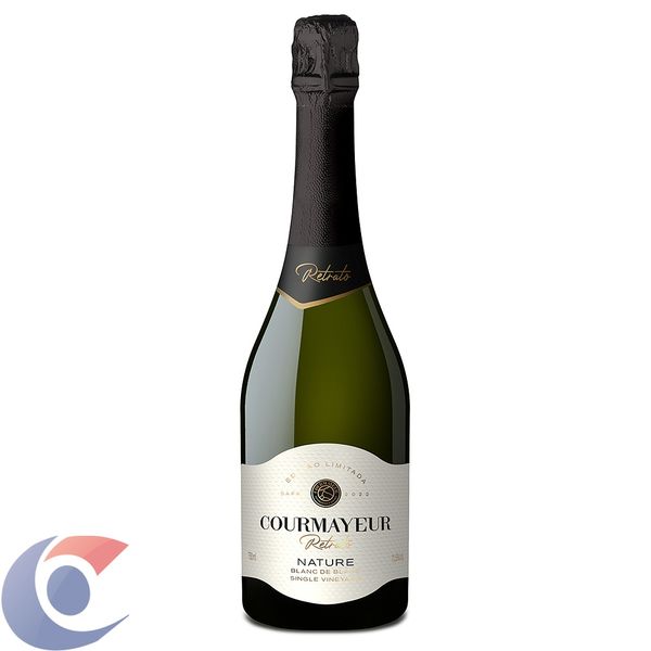 Espumante Nacional Courmayeur Retrato Nature 750ml