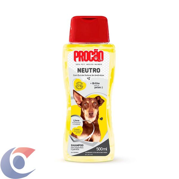 Shampoo Para Cães Procão Neutro 500ml