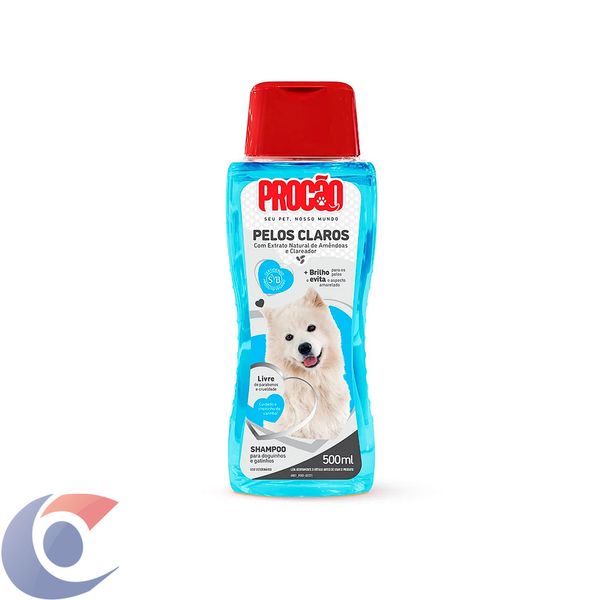 Shampoo Para Cães Procão Pêlos Claros 500ml