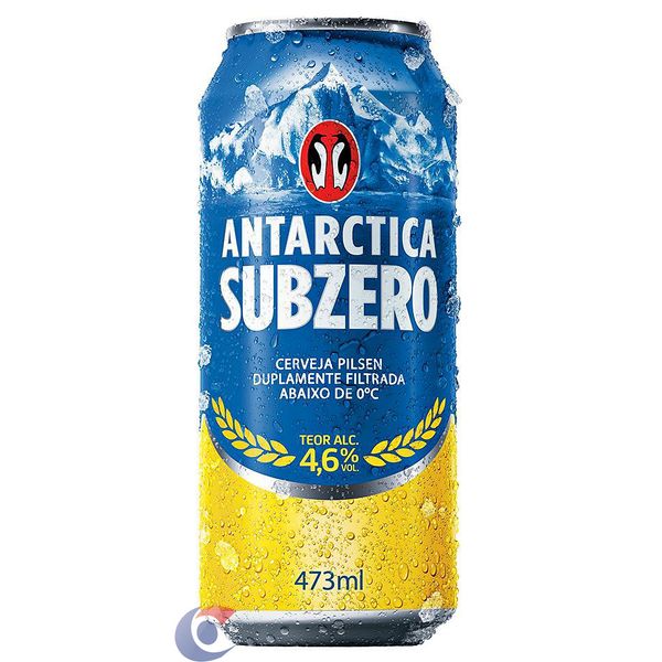 Cerveja Antartica Subzero Pilsen Lata 473ml