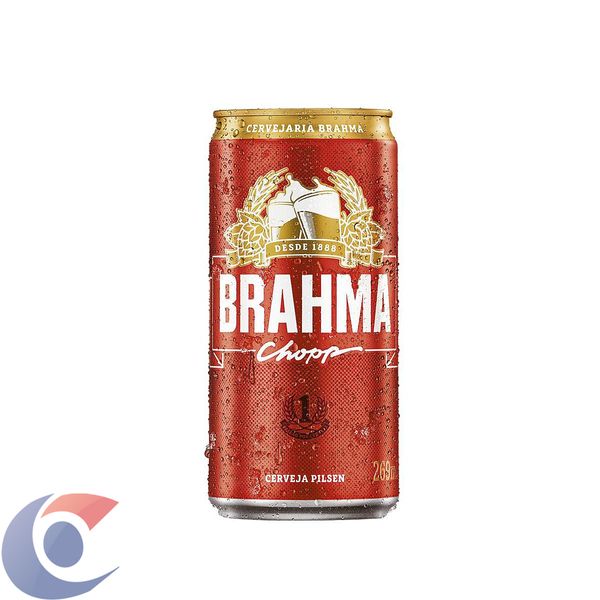 Cerveja Brahma Chopp Pilsen Lata 269 Ml