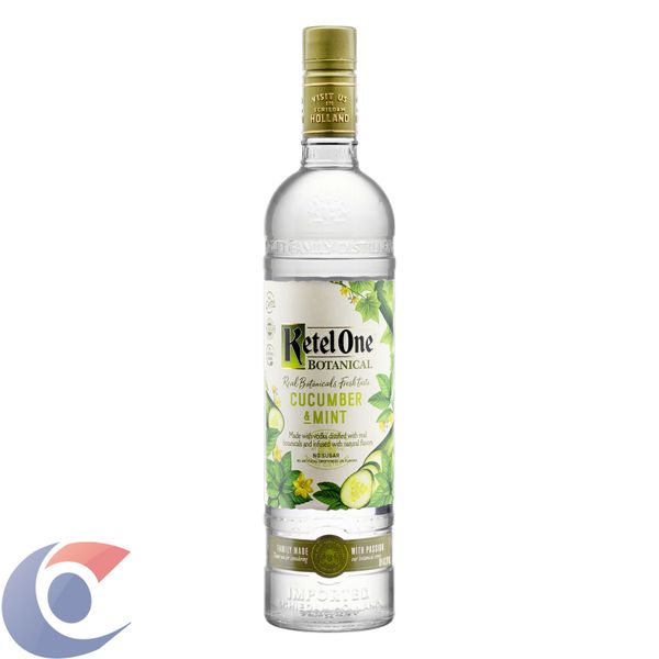 Vodka Botanical Cucumber & Mint Ketel One Garrafa 750ml