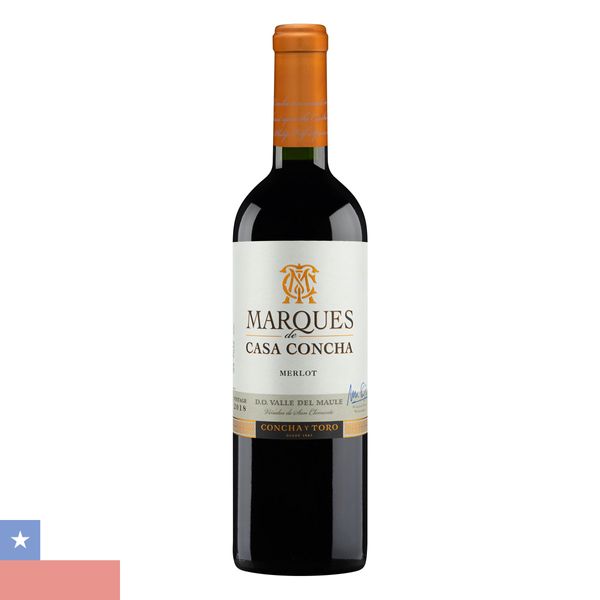 Vinho Chileno Tinto Concha Y Toro Marques De Casa Concha Merlot 750ml